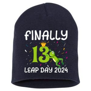 February 29 Leap Year 2024 52nd Birthday Short Acrylic Beanie