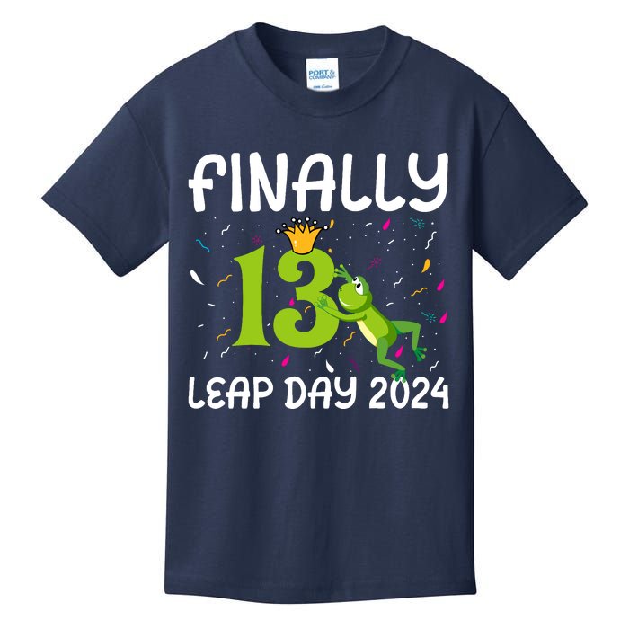 February 29 Leap Year 2024 52nd Birthday Kids T-Shirt