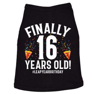 Feb 29th Leap Year 2024 16 Years Old Birthday Party Gifts Doggie Tank