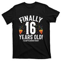 Feb 29th Leap Year 2024 16 Years Old Birthday Party Gifts T-Shirt