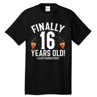 Feb 29th Leap Year 2024 16 Years Old Birthday Party Gifts Tall T-Shirt