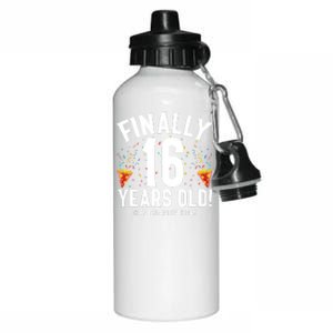 Feb 29th Leap Year 2024 16 Years Old Birthday Party Gifts Aluminum Water Bottle