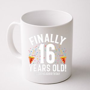 Feb 29th Leap Year 2024 16 Years Old Birthday Party Gifts Coffee Mug