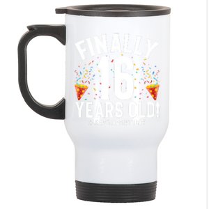 Feb 29th Leap Year 2024 16 Years Old Birthday Party Gifts Stainless Steel Travel Mug