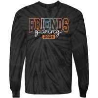 Friendsgiving 2024 Matching Friends Thanksgiving 2024 Tie-Dye Long Sleeve Shirt