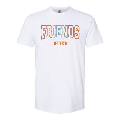 Friendsgiving 2024 Matching Friends Thanksgiving 2024 Softstyle CVC T-Shirt