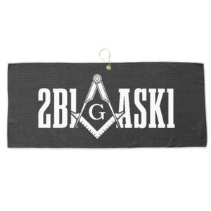 Freemason 2B1ASK1 Mason Masonic Square & Compass Large Microfiber Waffle Golf Towel