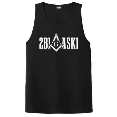 Freemason 2B1ASK1 Mason Masonic Square & Compass PosiCharge Competitor Tank