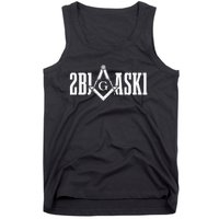 Freemason 2B1ASK1 Mason Masonic Square & Compass Tank Top