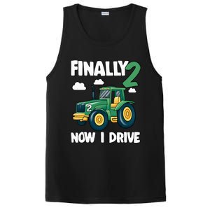 Finally 2 Now I Drive 2nd Birthday Party Boy Tractor PosiCharge Competitor Tank