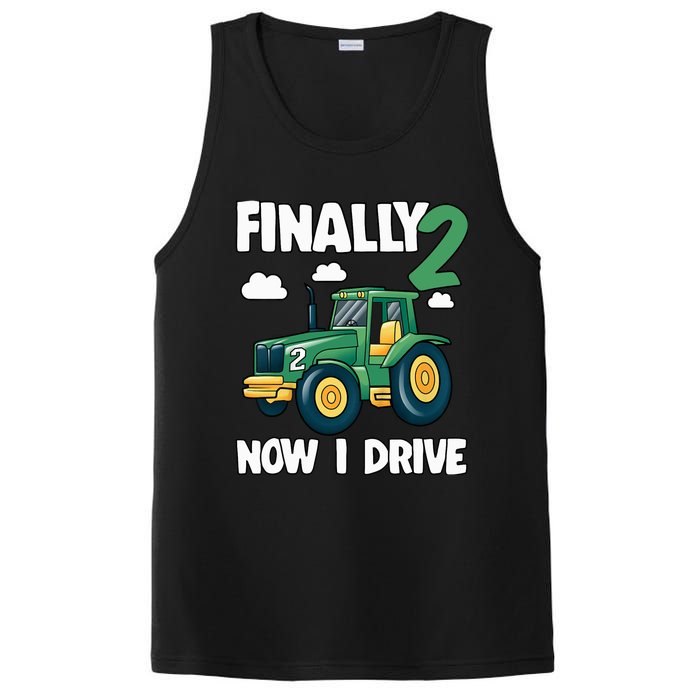 Finally 2 Now I Drive 2nd Birthday Party Boy Tractor PosiCharge Competitor Tank