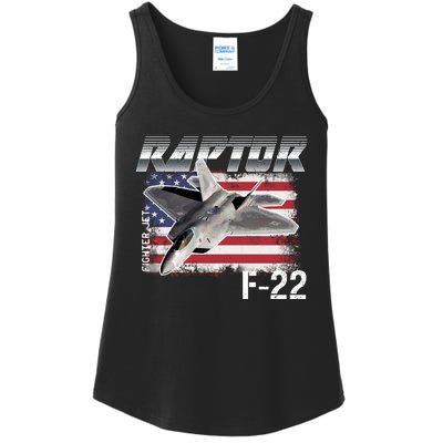 F 22 Raptor Stealth Ladies Essential Tank