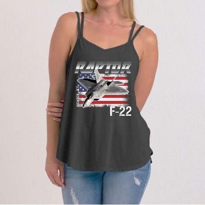 F 22 Raptor Stealth Women's Strappy Tank