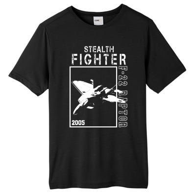 F 22 Raptor Stealth Fighter Tall Fusion ChromaSoft Performance T-Shirt