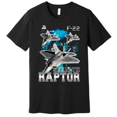 F 22 Raptor Stealth Bootleg Premium T-Shirt