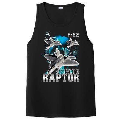 F 22 Raptor Stealth Bootleg PosiCharge Competitor Tank