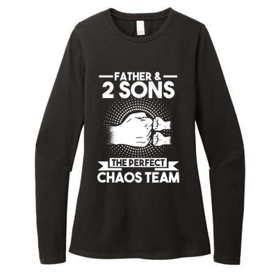 Father & 2 Sons The perfect chaos team Father Womens CVC Long Sleeve Shirt