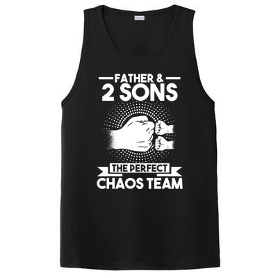 Father & 2 Sons The perfect chaos team Father PosiCharge Competitor Tank