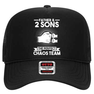 Father & 2 Sons The perfect chaos team Father Trucker Hat