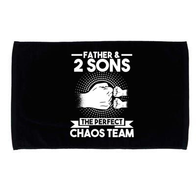 Father & 2 Sons The perfect chaos team Father Microfiber Hand Towel