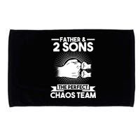 Father & 2 Sons The perfect chaos team Father Microfiber Hand Towel
