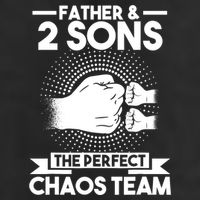 Father & 2 Sons The perfect chaos team Father Microfiber Hand Towel
