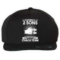 Father & 2 Sons The perfect chaos team Father Wool Snapback Cap