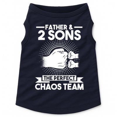 Father & 2 Sons The perfect chaos team Father Doggie Tank