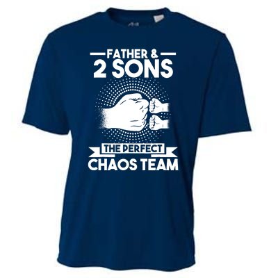 Father & 2 Sons The perfect chaos team Father Cooling Performance Crew T-Shirt