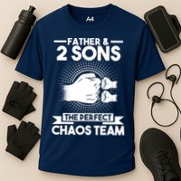 Father & 2 Sons The perfect chaos team Father Performance Shirt