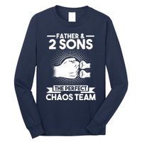 Father & 2 Sons The perfect chaos team Father Long Sleeve Shirt