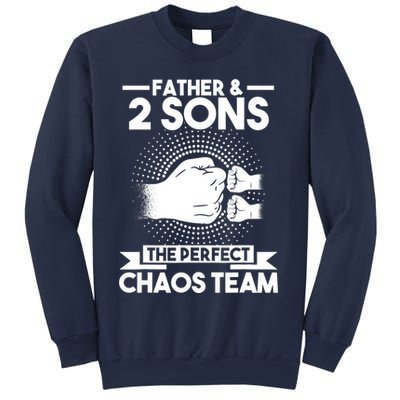 Father & 2 Sons The perfect chaos team Father Sweatshirt