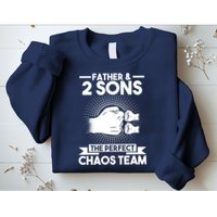 Father & 2 Sons The perfect chaos team Father Sweatshirt