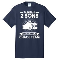 Father & 2 Sons The perfect chaos team Father Tall T-Shirt