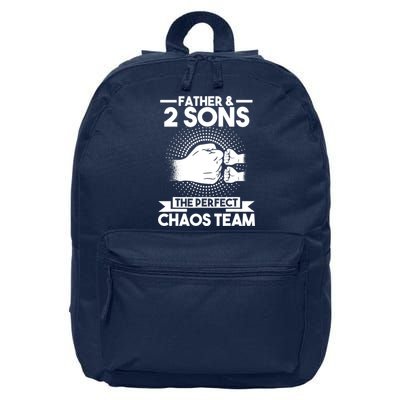 Father & 2 Sons The perfect chaos team Father 16 in Basic Backpack