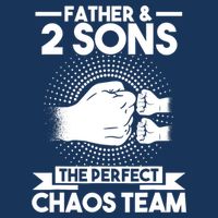 Father & 2 Sons The perfect chaos team Father 16 in Basic Backpack