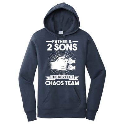 Father & 2 Sons The perfect chaos team Father Women's Pullover Hoodie