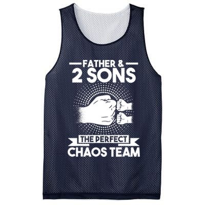 Father & 2 Sons The perfect chaos team Father Mesh Reversible Basketball Jersey Tank