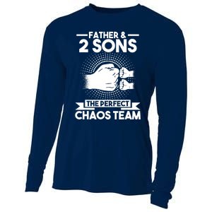 Father & 2 Sons The perfect chaos team Father Cooling Performance Long Sleeve Crew