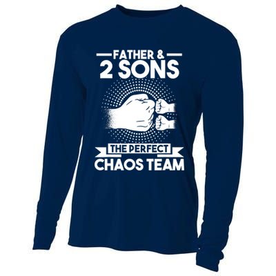 Father & 2 Sons The perfect chaos team Father Cooling Performance Long Sleeve Crew