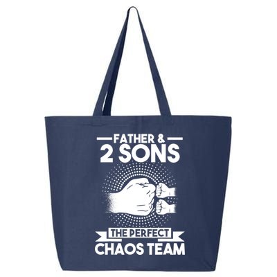 Father & 2 Sons The perfect chaos team Father 25L Jumbo Tote