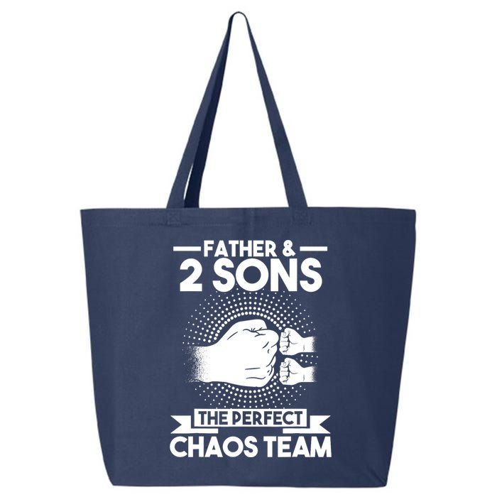 Father & 2 Sons The perfect chaos team Father 25L Jumbo Tote