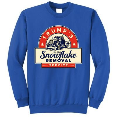 Funny 2024 TrumpS Snowflake Removal Service Trump Meaningful Gift Sweatshirt