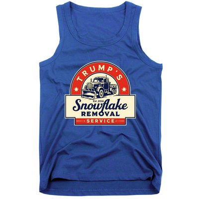 Funny 2024 TrumpS Snowflake Removal Service Trump Meaningful Gift Tank Top