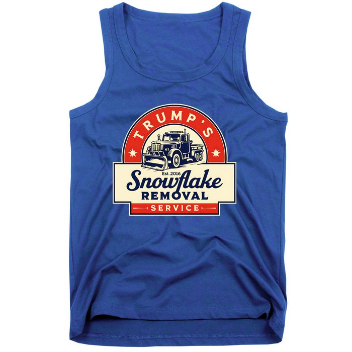 Funny 2024 TrumpS Snowflake Removal Service Trump Meaningful Gift Tank Top