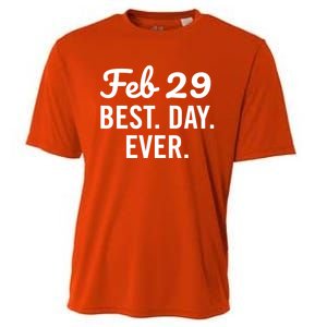 February 29 The Best Leap Day Leap Year Birthday Gift Cooling Performance Crew T-Shirt