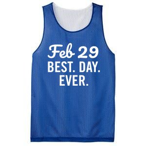 February 29 The Best Leap Day Leap Year Birthday Gift Mesh Reversible Basketball Jersey Tank