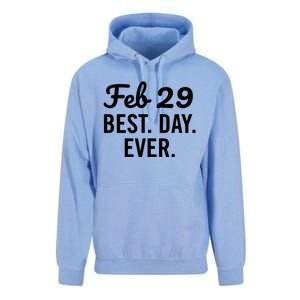 February 29 The Best Leap Day Leap Year Birthday Gift Unisex Surf Hoodie