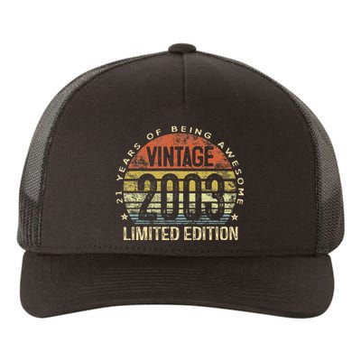 Funny 21 Year Old Gifts Vintage 2003 Limited Edition 21st Birthday Yupoong Adult 5-Panel Trucker Hat