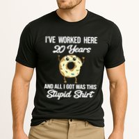 Funny 20 Year Work Anniversary Appreciation Saying Joke 20th Cooling Performance Crew T-Shirt